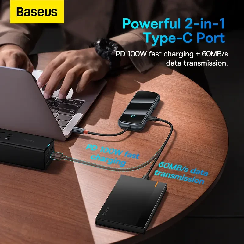 Baseus AcmeJoy 8-Port Type-C Hub Adapter