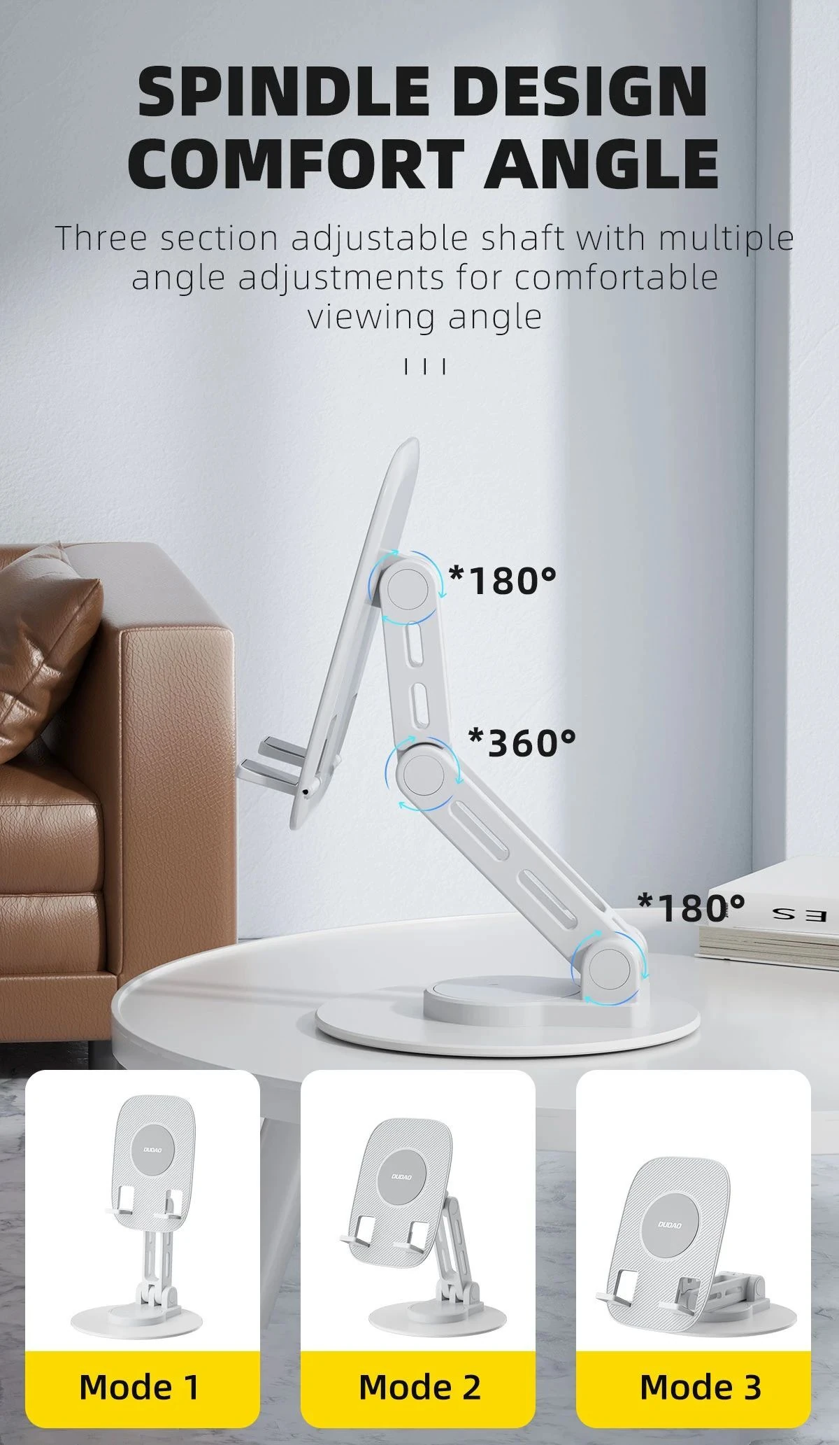 DUDAO F17S Foldable Phone Holder for Mobiles & Tablets