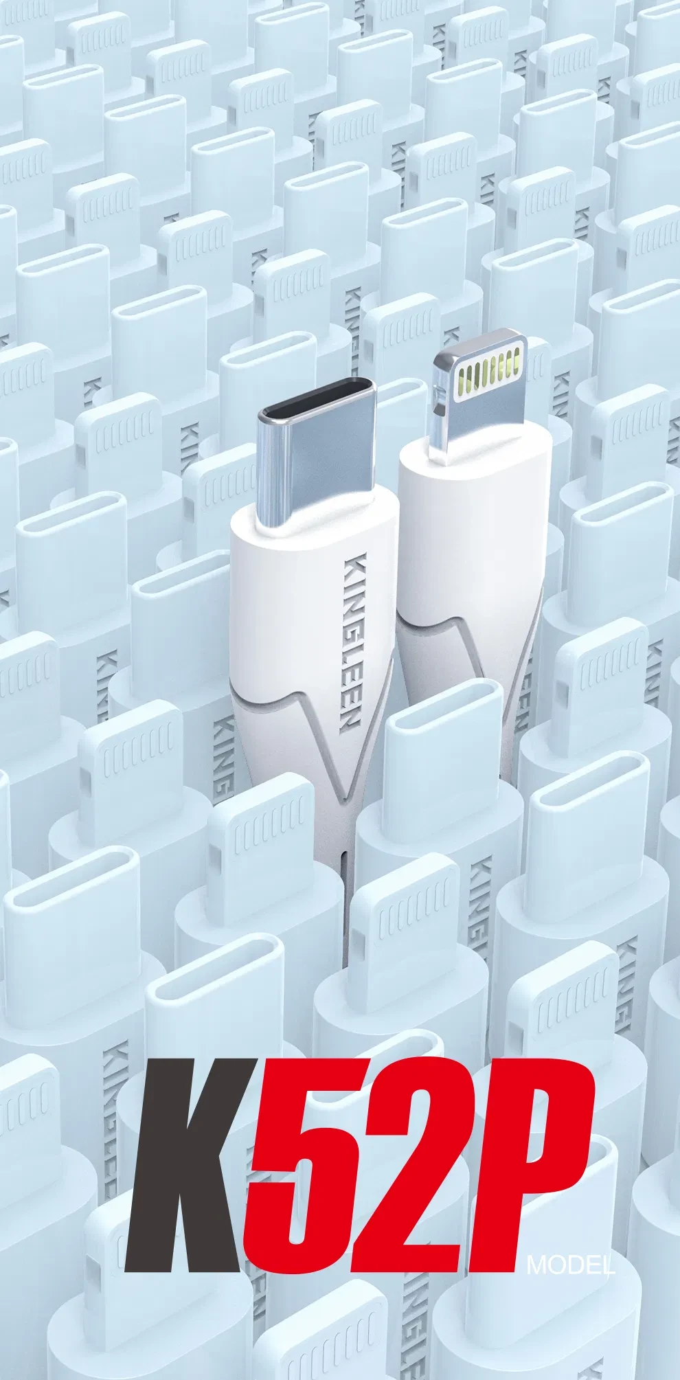 KINGLEEN TYPE C TO IPHONE PD 20W DATA CABLE K52P