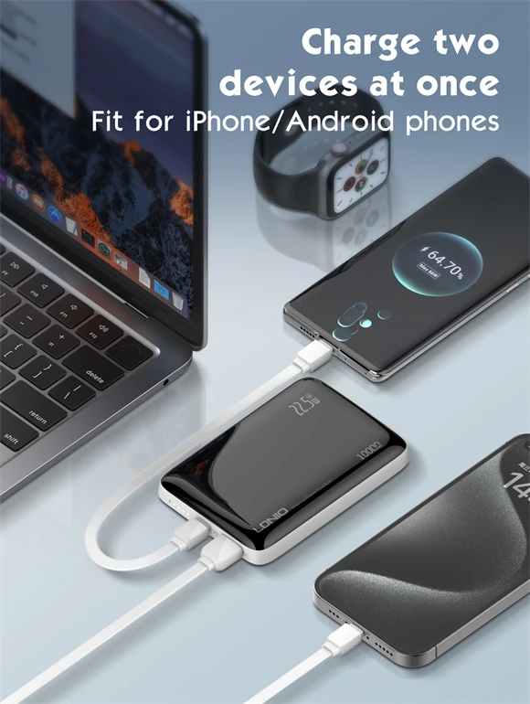 Ldnio PQ25 22.5W 10000mAH Fast Charging Power Bank