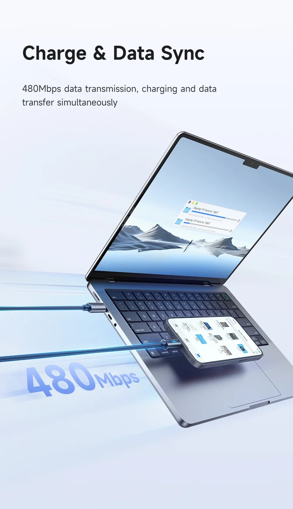 McDodo CA-5740 Type-C to Type C 100W Cable