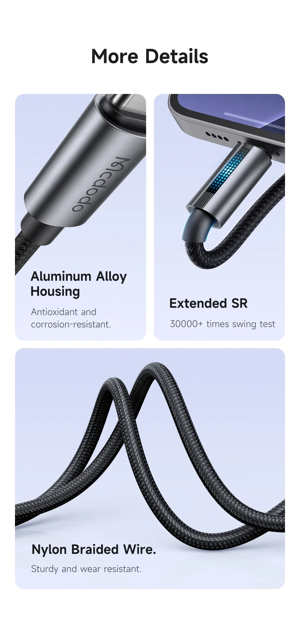 McDodo CA-5740 Type-C to Type C 100W Cable