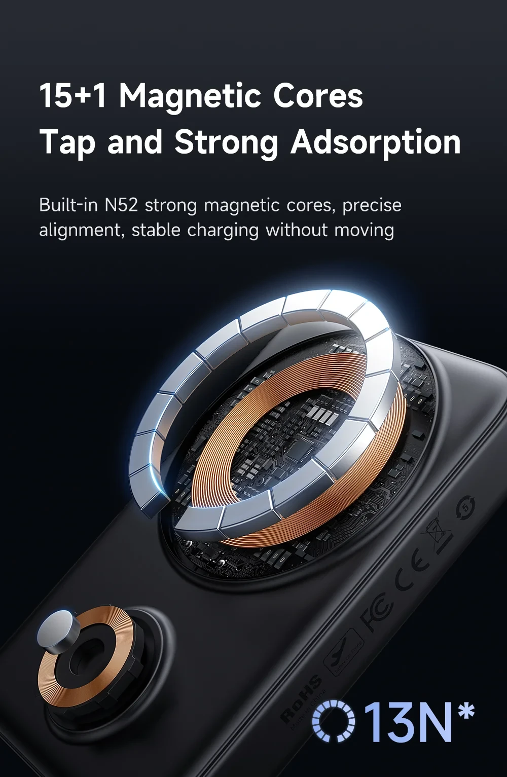 Mcdodo 2 in 1 Magnetic Wireless Power Bank MC-1461