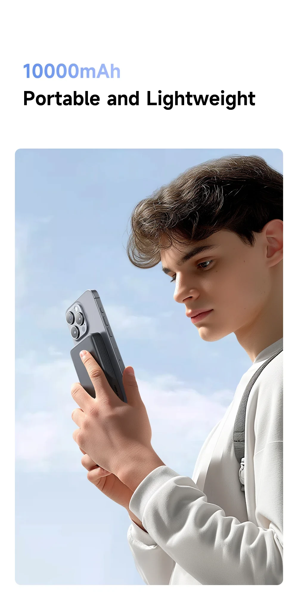 Mcdodo 2 in 1 Magnetic Wireless Power Bank MC-1461