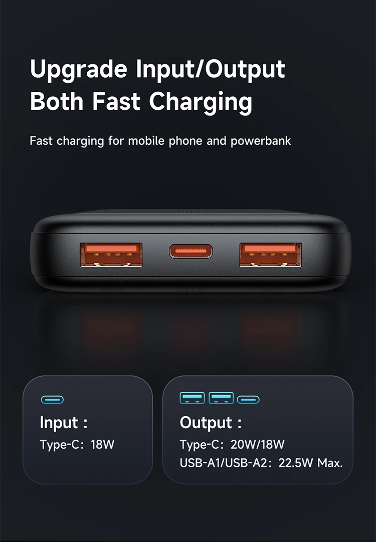 MCDODO 22.5W 10000mAH Power Bank MC-3881