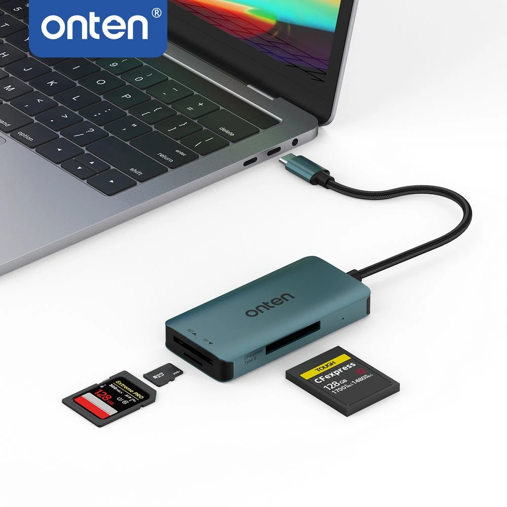 Onten C11 3 in 1 Type-C to CF & SD & TF Card Reader