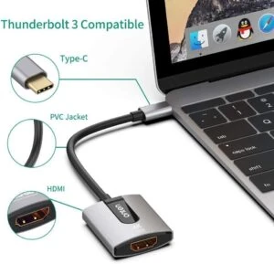 Onten 9587s Male Type-C to HDMI 4K / 2K 30Hz