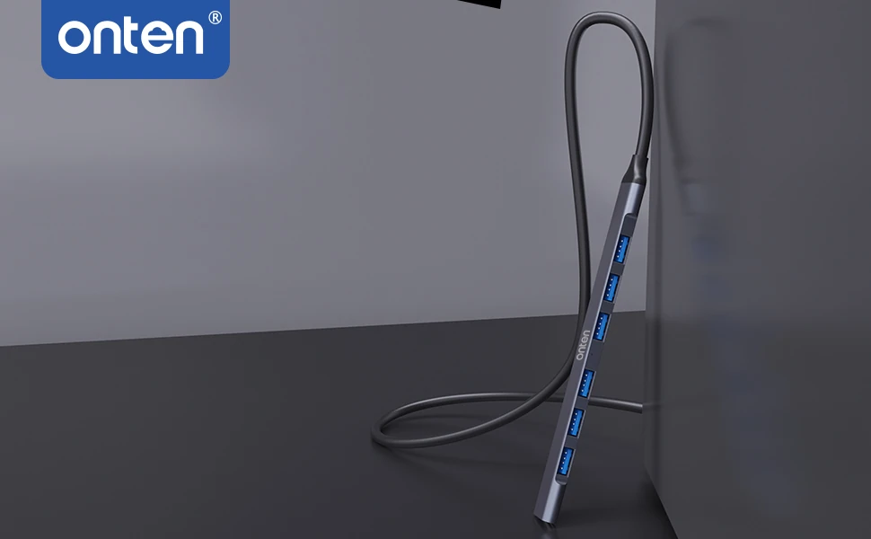 Onten 2 in 7 Type-C to USB 3.0 Hub