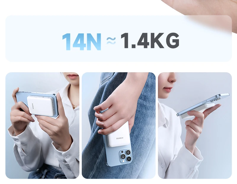 Romoss Magnetic Wireless Power Bank 10000mAh 15w WSC10