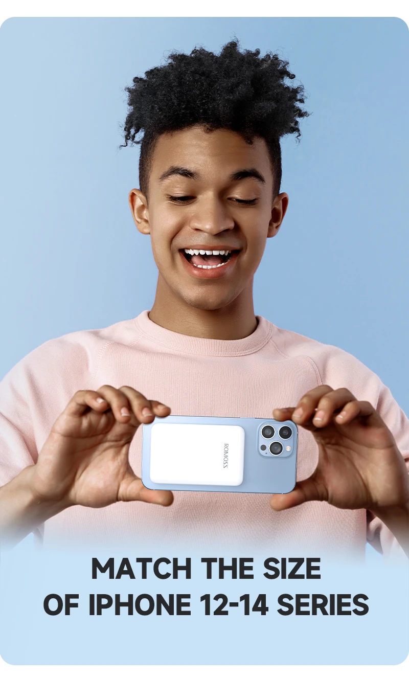 Romoss Magnetic Wireless Power Bank 10000mAh 15w WSC10