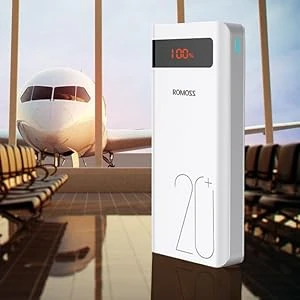 ROMOSS Sense 6 PS+ 20000mAh 18W Fast Charge Power Bank