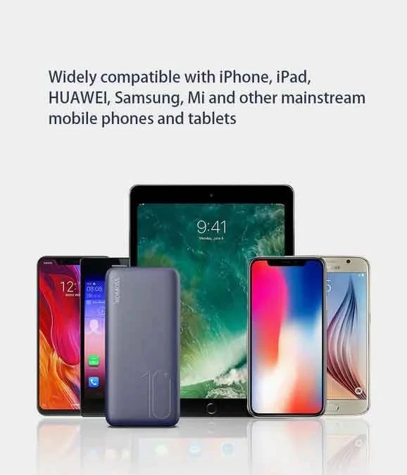 Romoss WSL10 Wireless Power Bank 10000mAh Two Way Quick Charge 18W