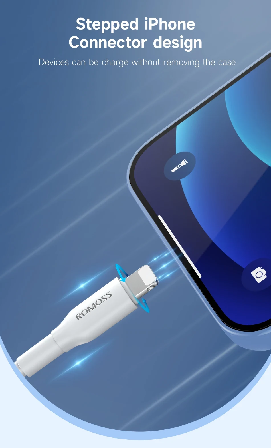 Romoss CB1713 PD Data Cable 20W Fast Charging Cable 2-meter