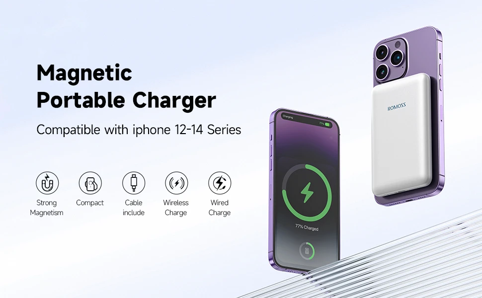 ROMOSS Magnetic Power Bank 5000mAh WSC05