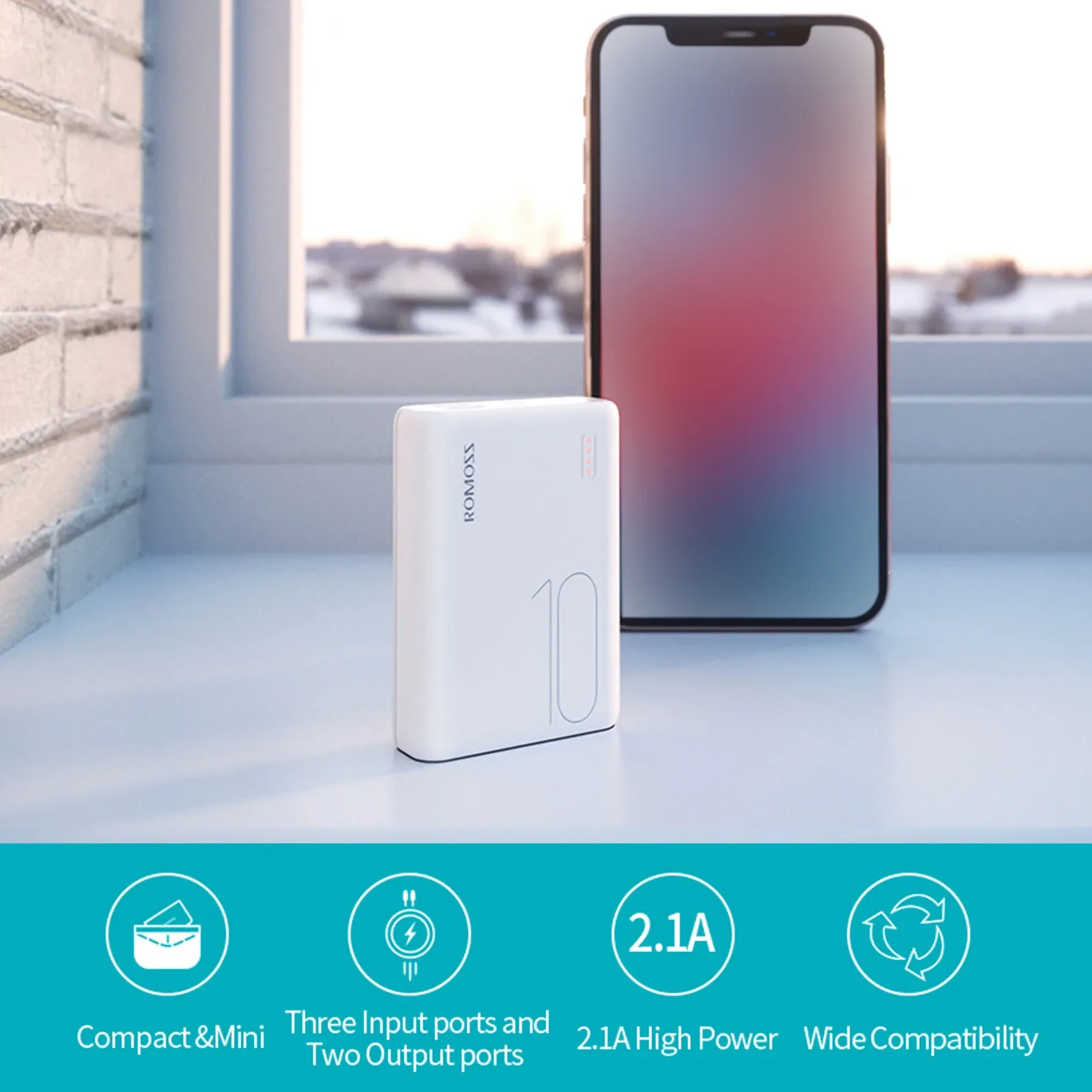 Romoss PSL10 10000mAh Power Bank