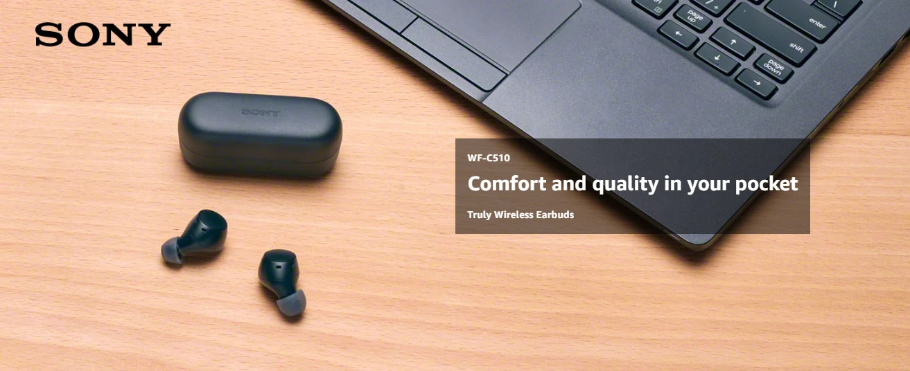Sony WF-C510 Truly Wireless in-Ear Bluetooth Earbud with Upto 22 Hour Playtime