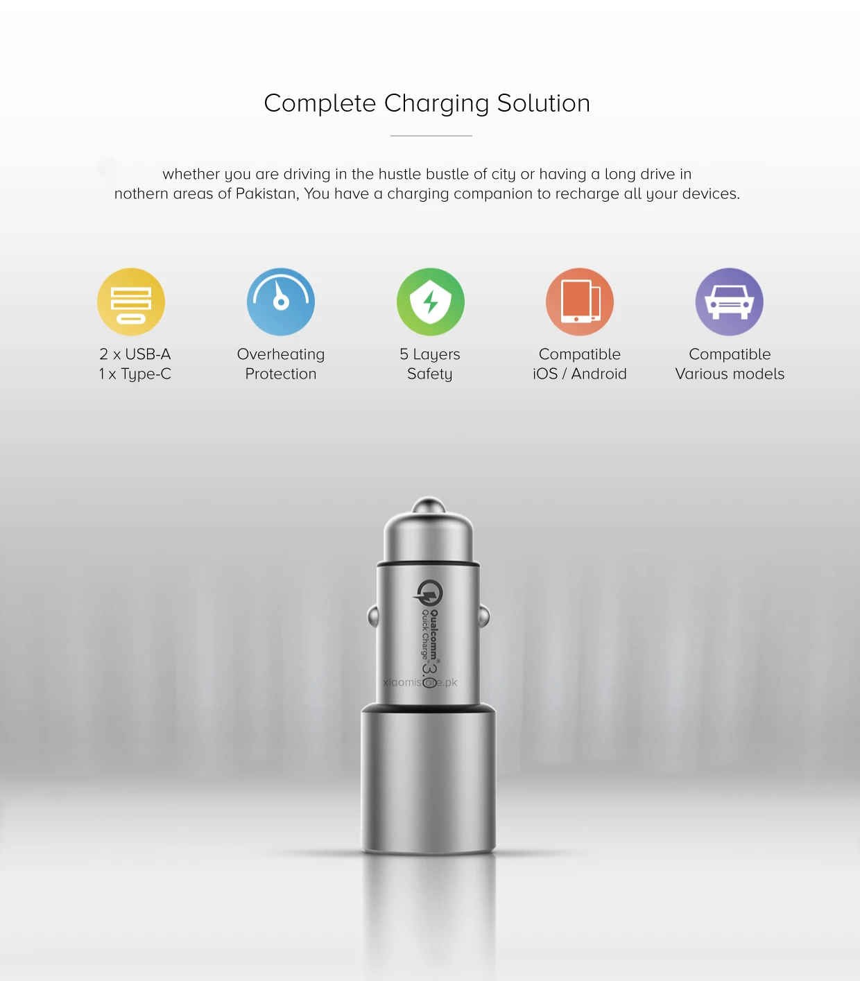 Mi Car Charger QC3.0 36W