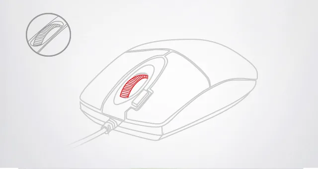 A4TECH OP-330S Wired Mouse for Sale in Pakistan
