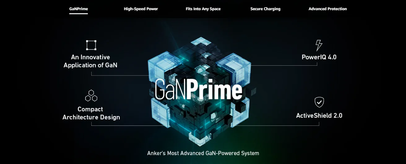 Anker 67W GaN Prime Fast Adapter 2C+U | A2669 for Sale in Pakistan
