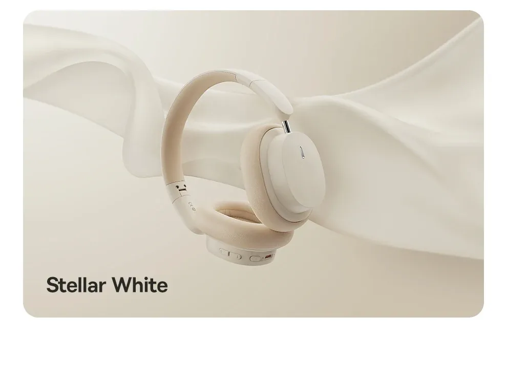 Baseus Bowie D05 Wireless Headphone Bluetooth 5.3 Earphone HIFI Stereo Headset 40mm Driver Foldable Over Ear Headphone 70H Time for Sale in Pakistan