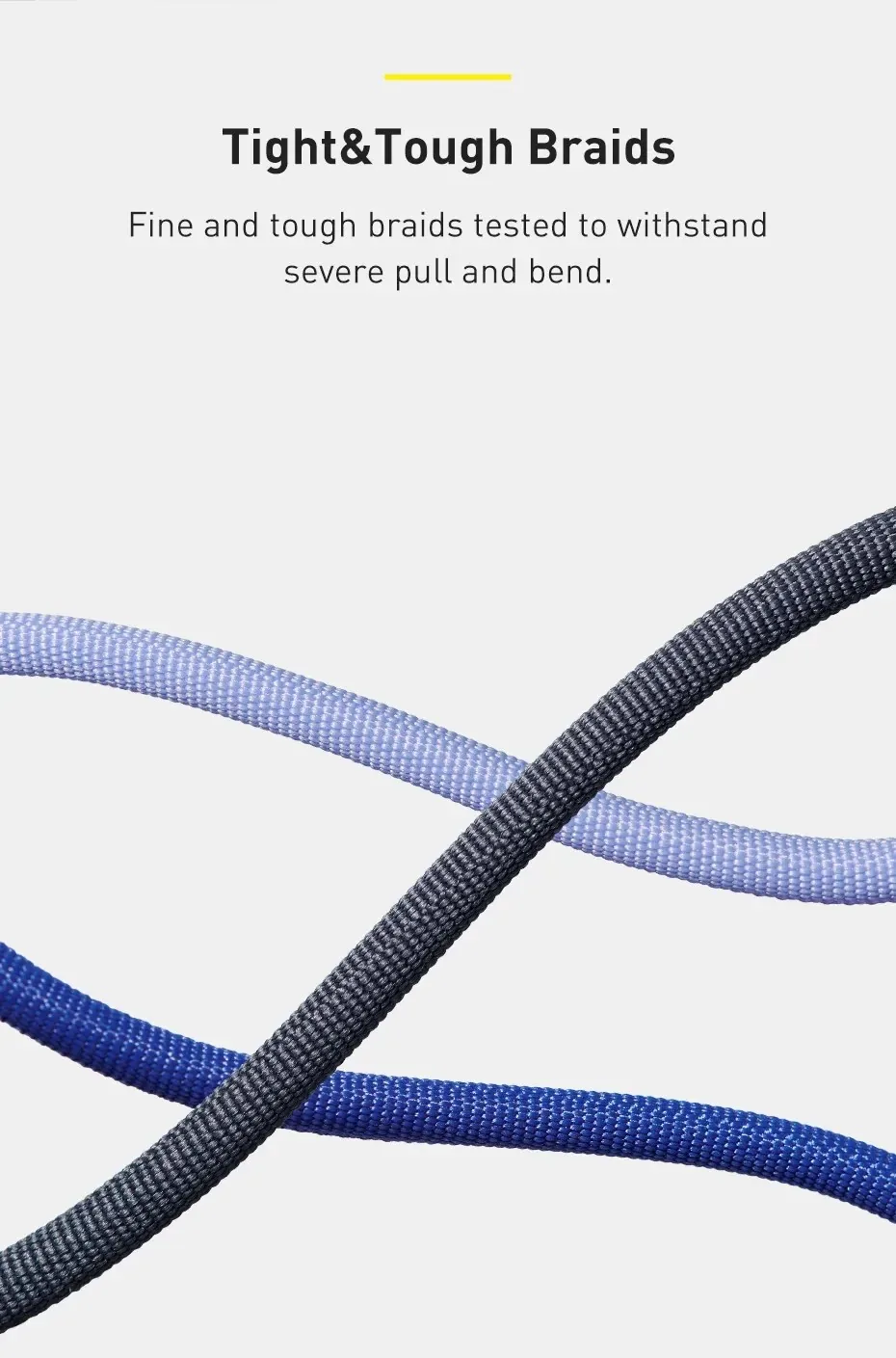 Baseus Crystal Shine Series Fast Charging Cable USB-C to USB-C 100W for Sale in Pakistan