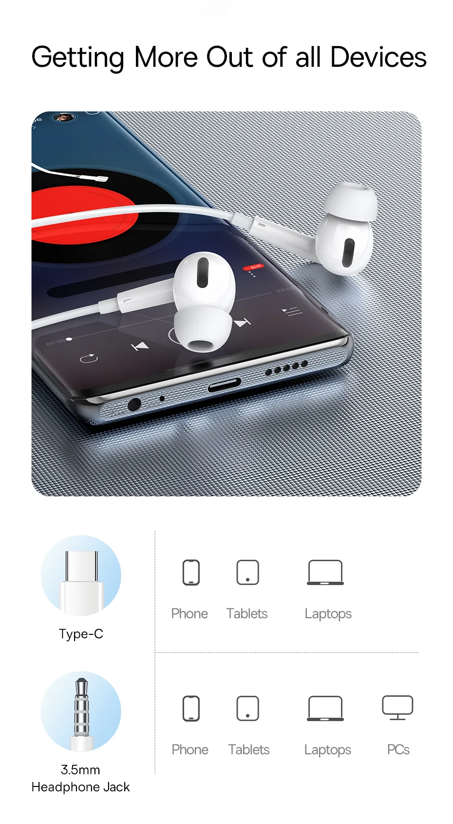 Baseus Enock H18 Wired Earphones for Sale in Pakistan