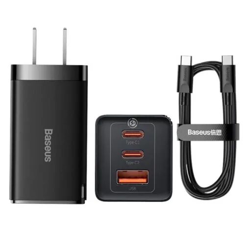 Baseus GaN5 Pro Fast Charger 2C+U 65W CN for Sale in Pakistan
