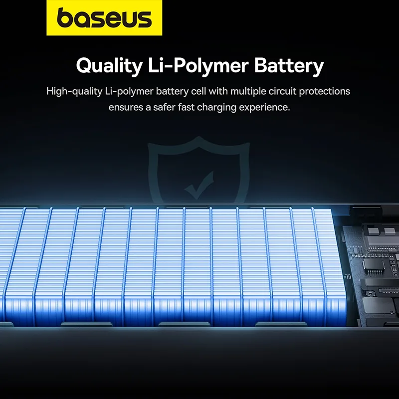 Baseus Star-Lord Digital Display Fast Charging Power Bank 30000mAh 30W Cluster Black for Sale in Pakistan