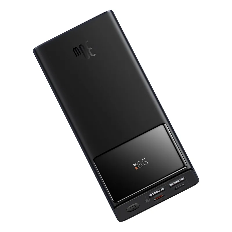 Baseus Star-Lord Digital Display Fast Charging Power Bank 30000mAh 30W Cluster Black for Sale in Pakistan