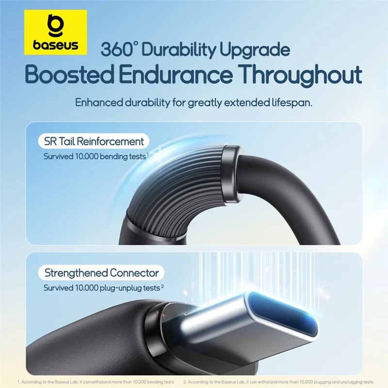 Baseus Ultra-Fast 3 in 1 Fast Charging Cable 3.5A 1.3m for Sale in Pakistan