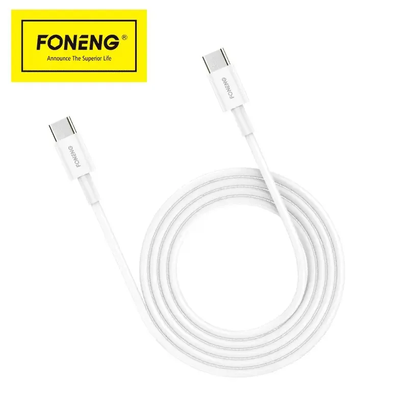 Foneng High Quality C to C Fast Charging Cable X55 (60W,2Meter) for Sale in Pakistan