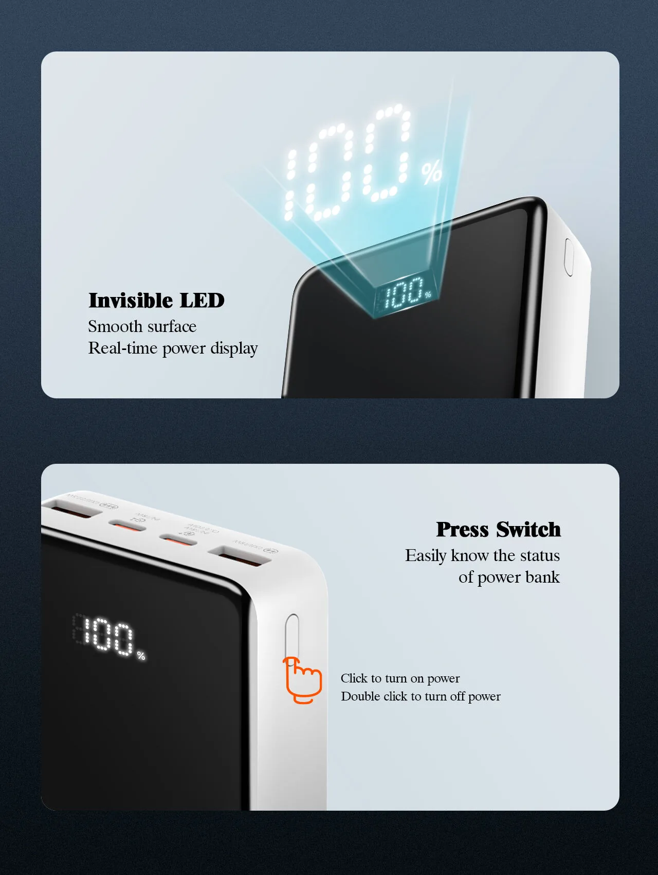 LDNIO 20000mAh Digital Display Power Bank PQ22 for Sale in Pakistan