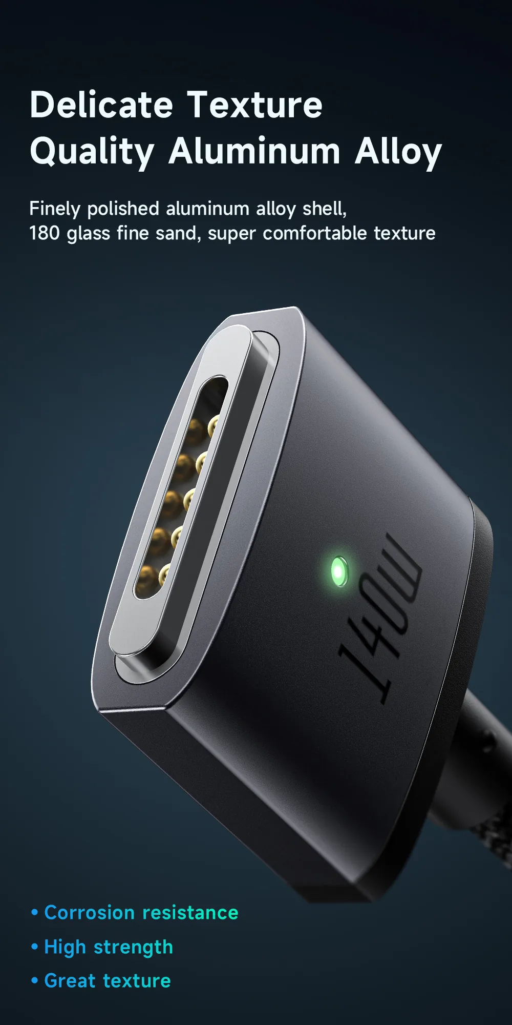 MCDODO 140W USB-C TO MAGSAFE 3 MAGNETIC CABLE for Sale in Pakistan
