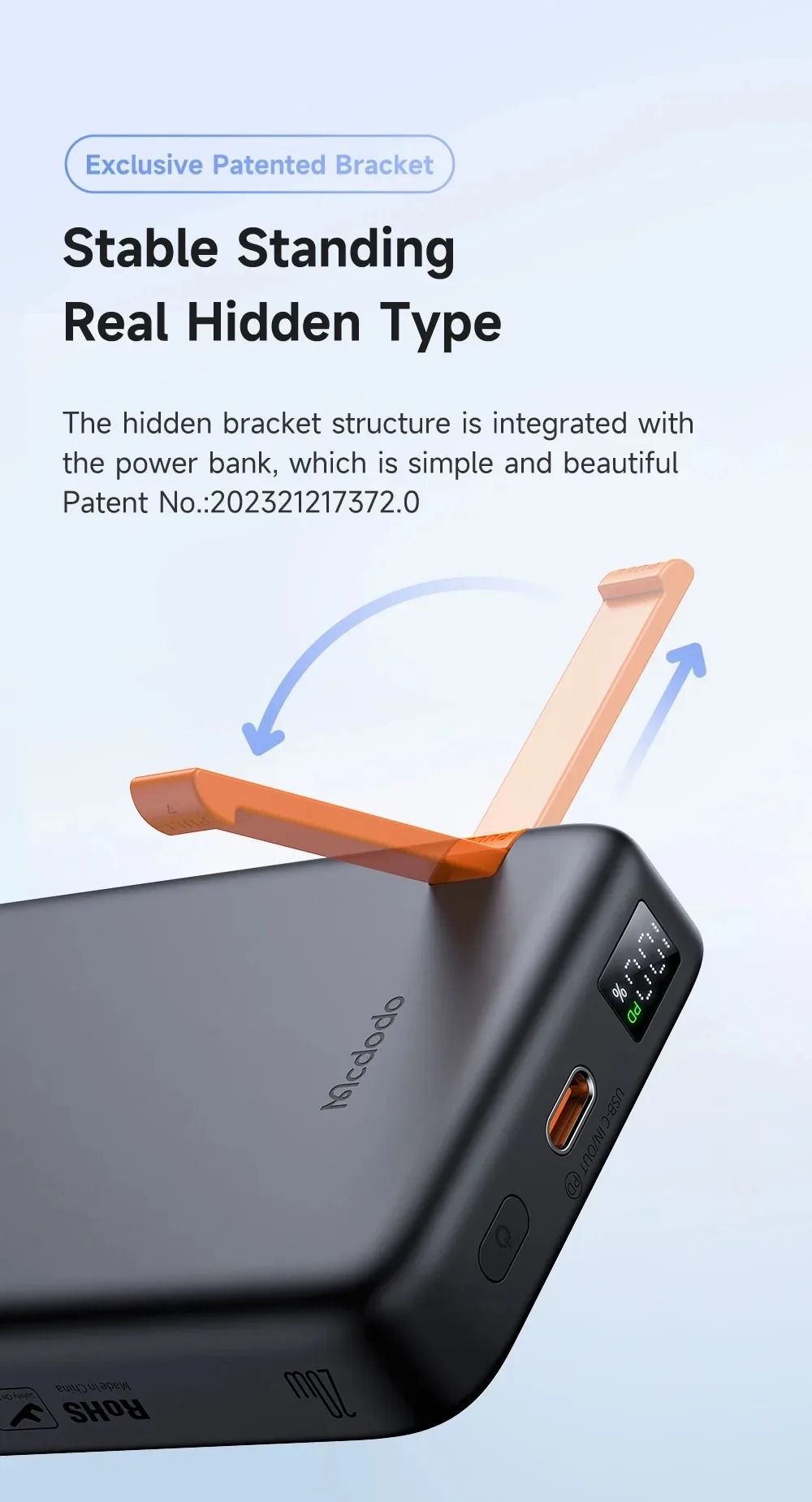 Mcdodo 2 in 1 Magnetic Wireless Power Bank MC-1461 for Sale in Pakistan