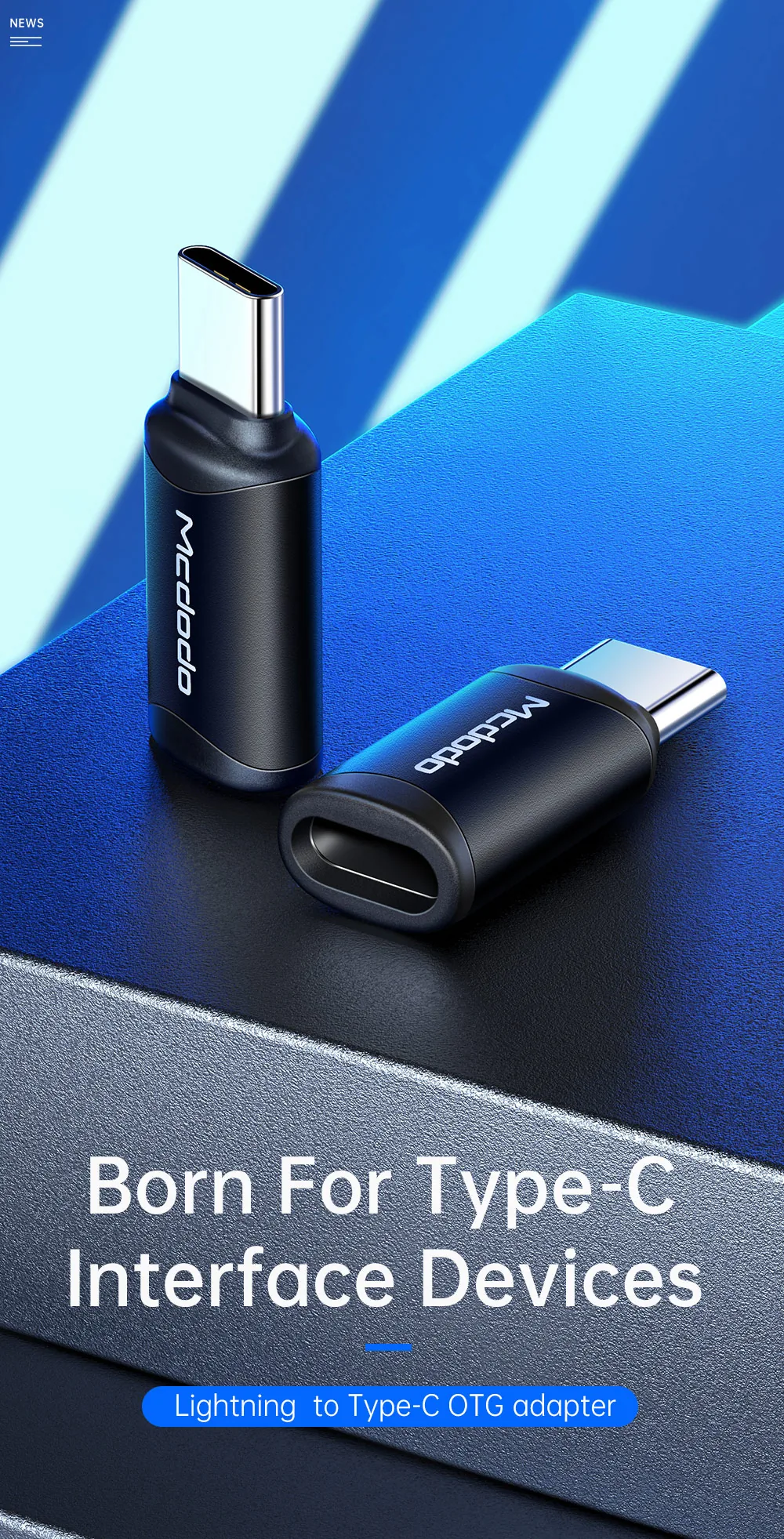 MCDODO iPhone To Type-C Connector OT-7700 for Sale in Pakistan