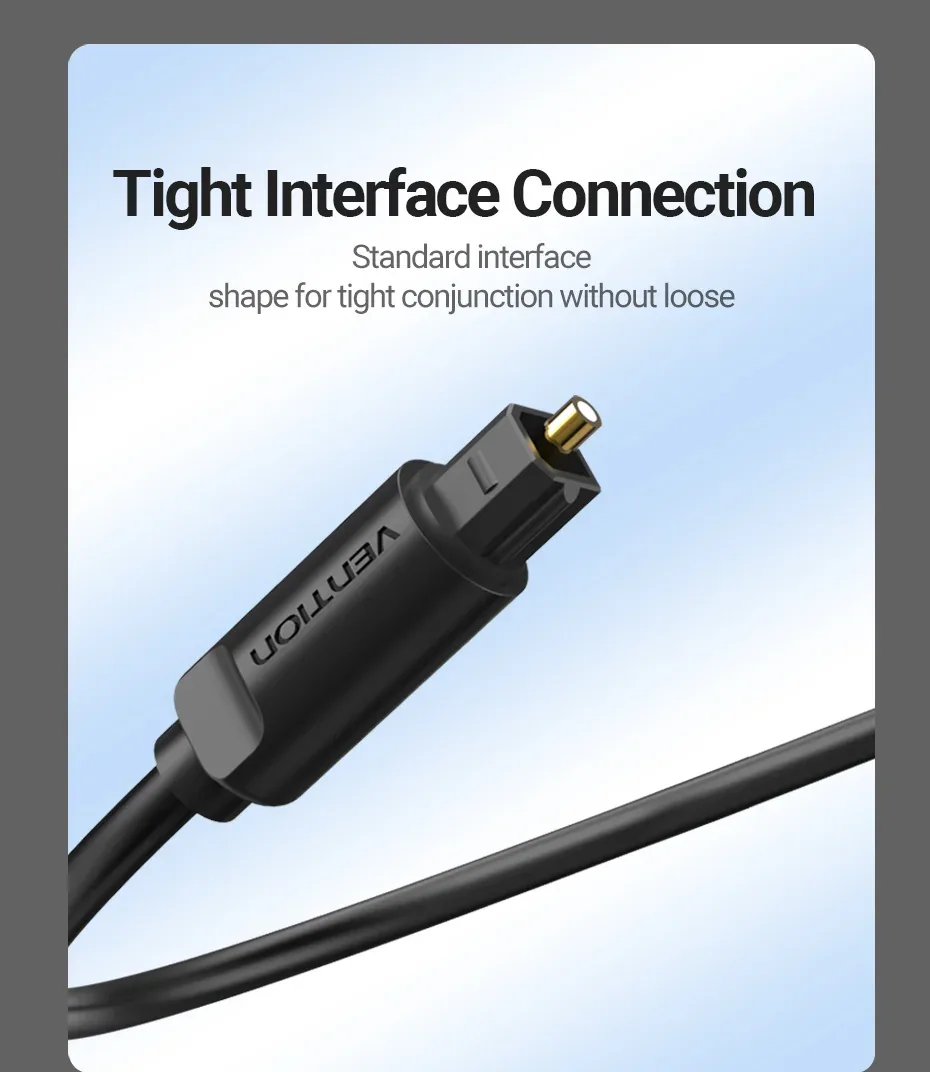 Onten 7515 Optical Digital Audio Cable, Connect PS4/X Box with the Amplifier Transmits your sound 1.3M for Sale in Pakistan