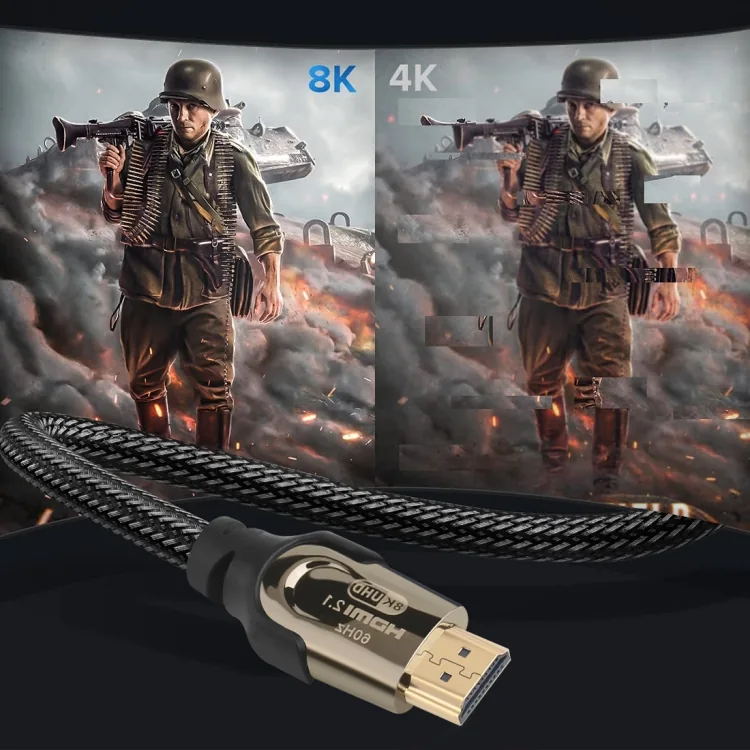 Onten HD180 HDMI Male to HDMI Male Cable 8K UHD 60Hz V2.1 â 2M for Sale in Pakistan