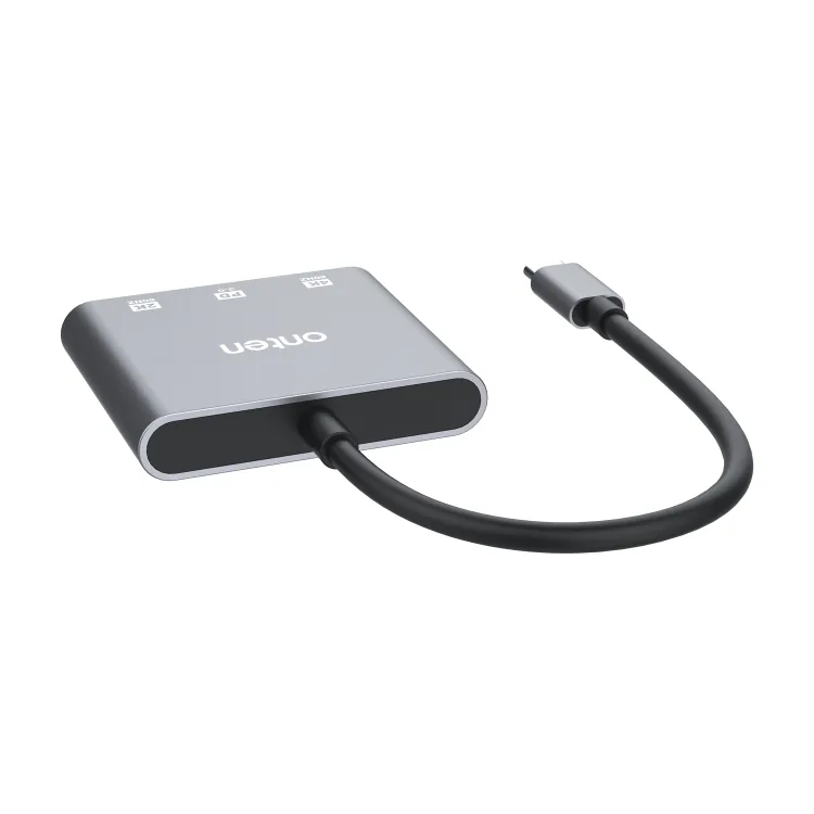 Onten Type-C to HDMI 2 Ports and PD 3.0 4K Adapter OTN-9175S for Sale in Pakistan