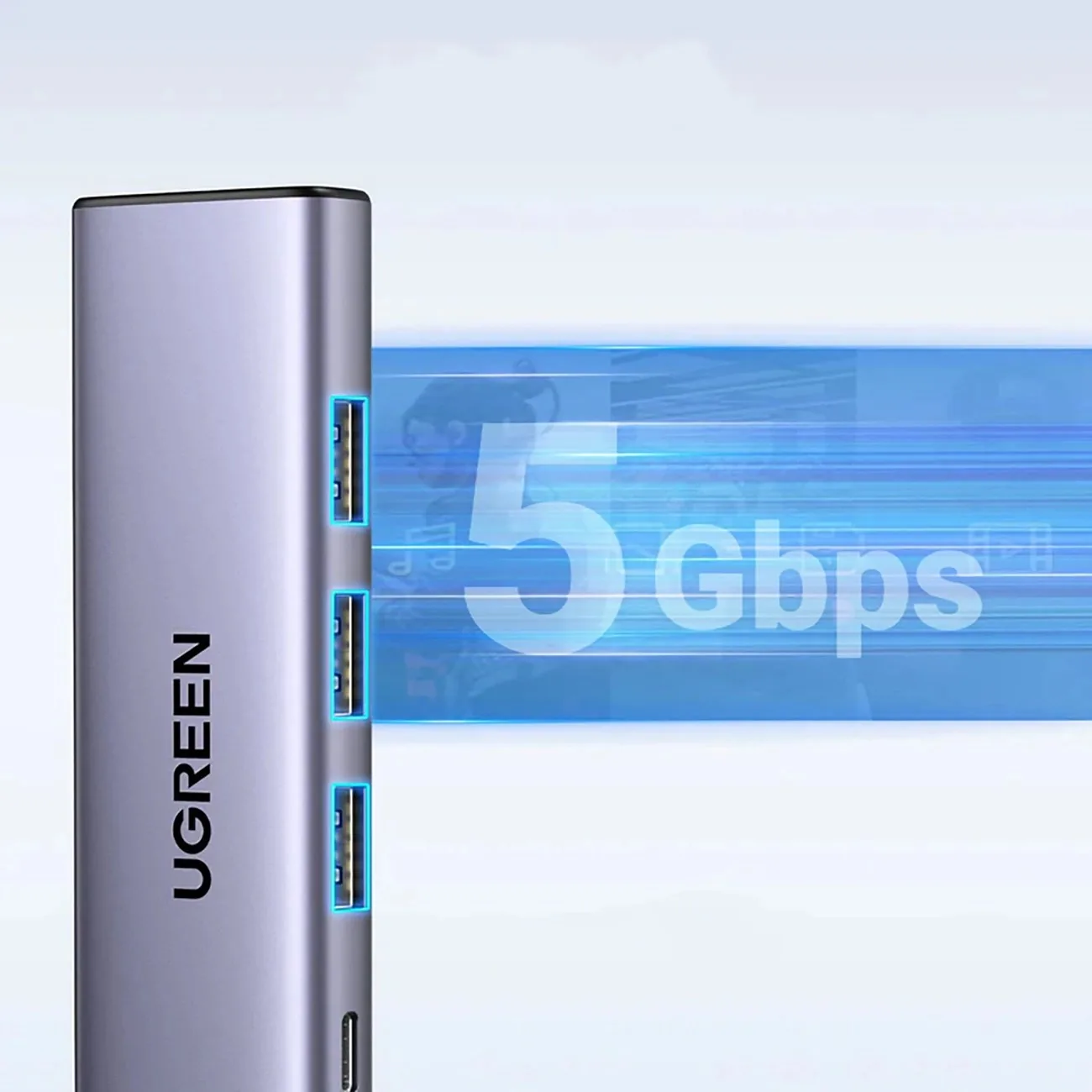 Ugreen 5-in-1 USB-C Multifunctional Hub 15597 for Sale in Pakistan