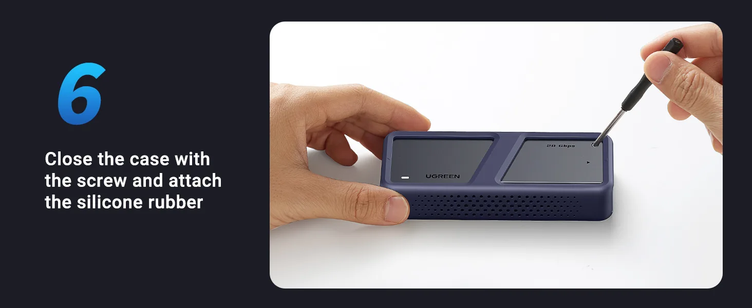 UGREEN M.2 NVMe SSD Enclosure Adapter 20Gbps USB C 3.2 Gen2x2 25573 for Sale in Pakistan