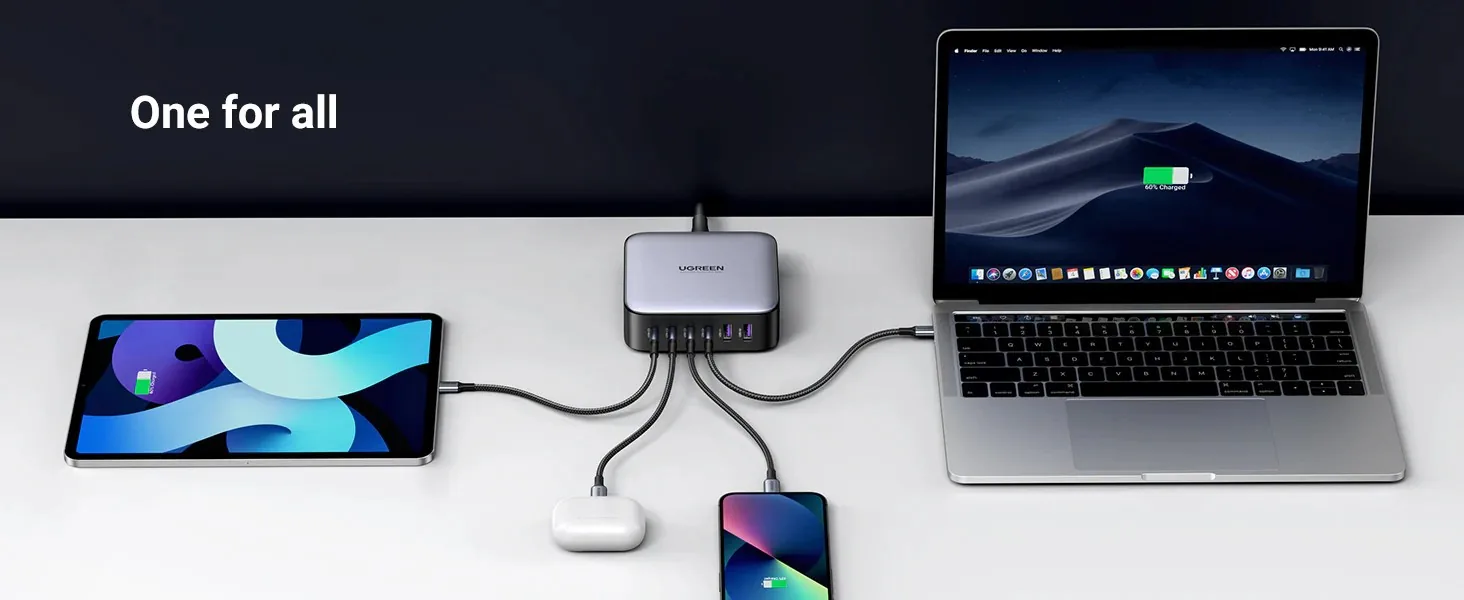 Ugreen Nexode 200w USB-C Desktop Charger â 40905 for Sale in Pakistan
