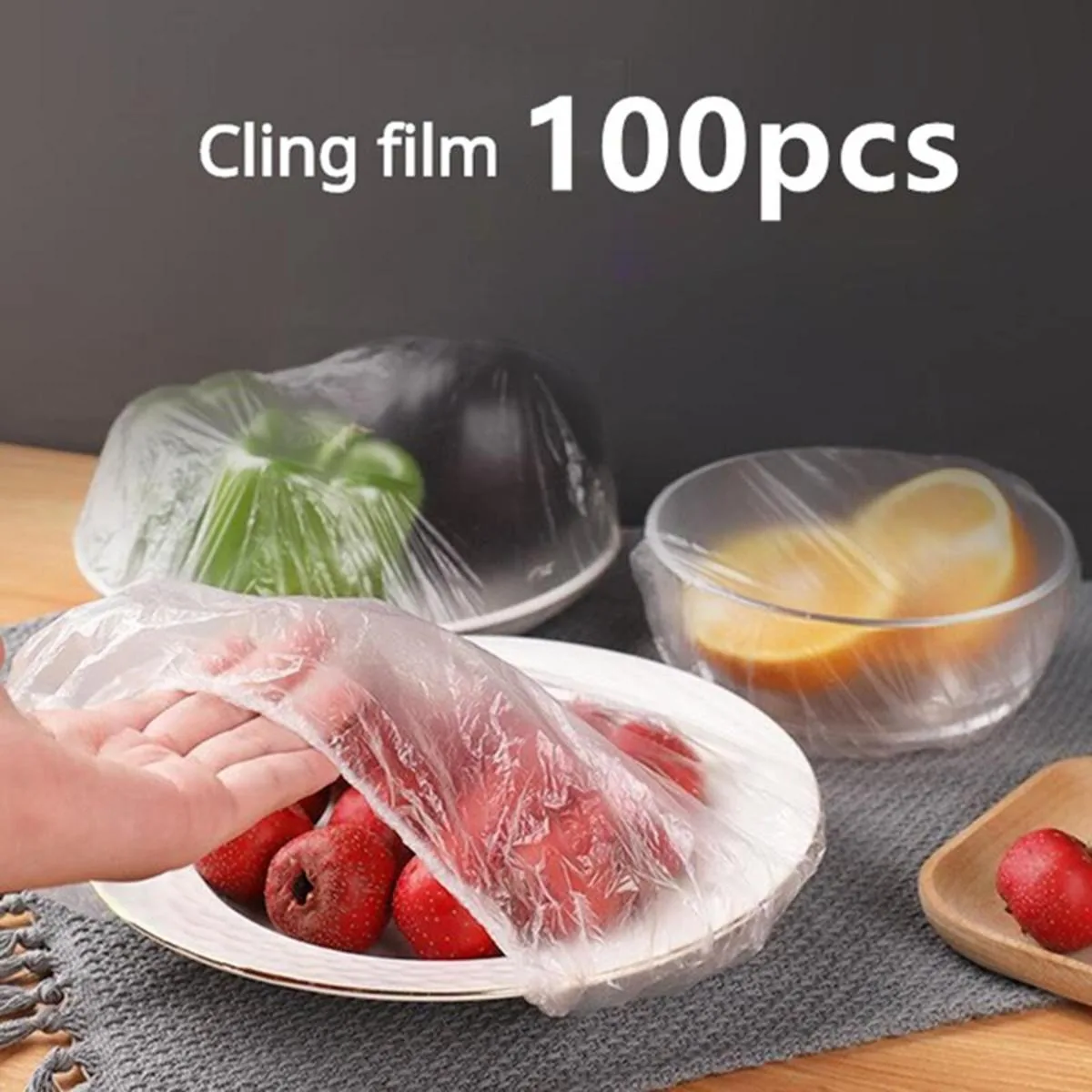 100 pc Cling Film Cover Household Refrigerator Food Cover Fruit Preservation Cover Dust-proof Cover , 100 pc Cling Film Cover Household Refrigerator Food Cover Fruit Preservation Cover Dust-proof Cover for sale , 100 pc Cling Film Cover Household Refrig