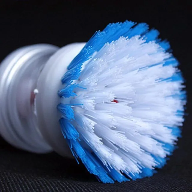 2 In 1 Wash Pot Brush Pot Dish Brushes With Washing Up Liquid Soap Dispenser Household Kitchen Cleaing Brush Tools Accessories , 2 In 1 Wash Pot Brush Pot Dish Brushes With Washing Up Liquid Soap Dispenser Household Kitchen Cleaing Brush Tools Accessories