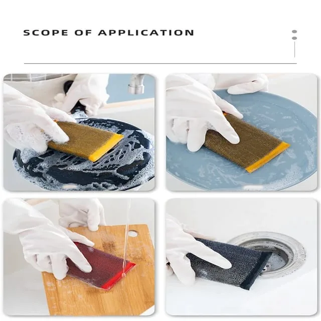 3Pcs/Set Kitchen Scrubbing Sponge Steel Wire Dish Brush Cleaner Scouring Pads , 3Pcs/Set Kitchen Scrubbing Sponge Steel Wire Dish Brush Cleaner Scouring Pads for sale , 3Pcs/Set Kitchen Scrubbing Sponge Steel Wire Dish Brush Cleaner Scouring Pads for Sale