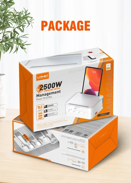 LDNIO Smart Outlets Power Socket Storage Box SN5311W, LDNIO Smart Outlets Power Socket Storage Box SN5311W for Sale