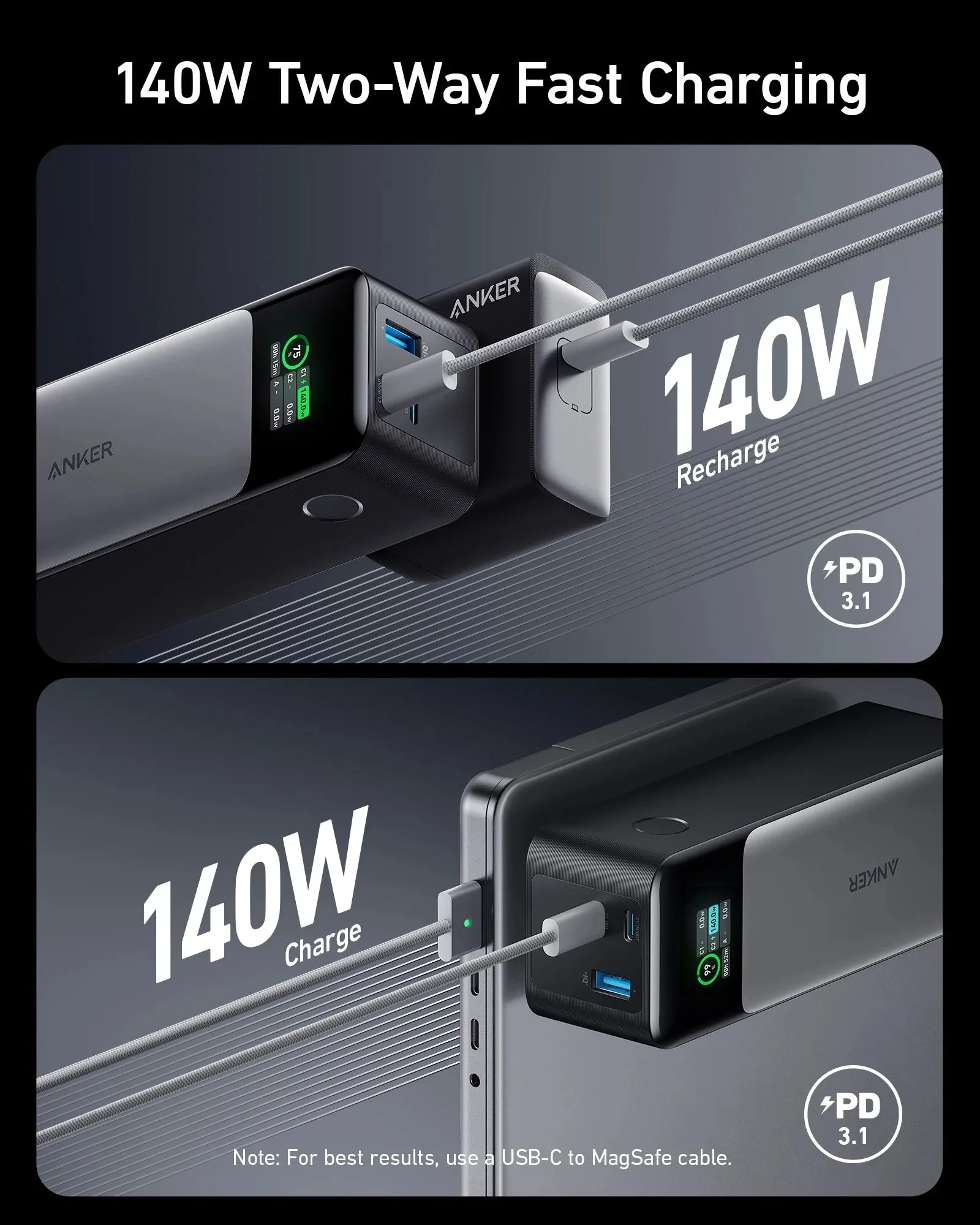 Anker 737 PowerBank Gen 2 GaN Prime 140W A1289 (PowerCore 24K) , Anker 737 PowerBank Gen 2 GaN Prime 140W A1289 (PowerCore 24K) for sale , Anker 737 PowerBank Gen 2 GaN Prime 140W A1289 (PowerCore 24K) for Sale in Pakistan , Anker 737 PowerBank Gen 2 GaN