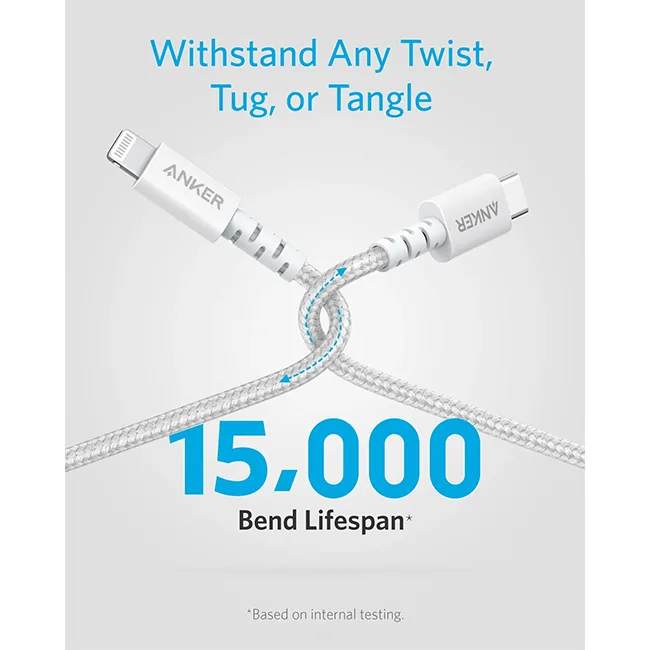 ANKER A8618 6FT TYPE C TO IPHONE DATA CABLE , ANKER A8618 6FT TYPE C TO IPHONE DATA CABLE for sale , ANKER A8618 6FT TYPE C TO IPHONE DATA CABLE for Sale in Pakistan , ANKER A8618 6FT TYPE C TO IPHONE DATA CABLE Available in Pakistan , ANKER A8618 6FT TYP