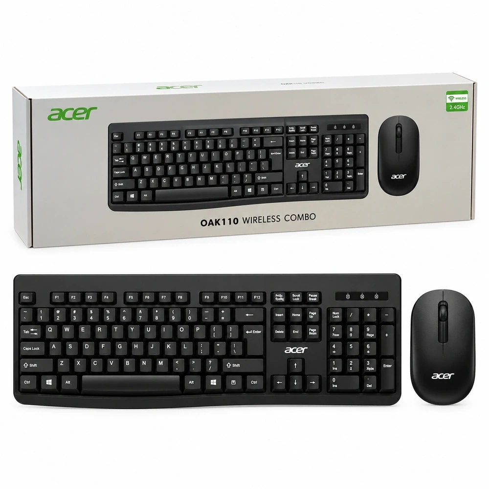 Acer Wireless Keyboard Mouse Set OAK110 , Acer Wireless Keyboard Mouse Set OAK110 for sale , Acer Wireless Keyboard Mouse Set OAK110 for Sale in Pakistan , Acer Wireless Keyboard Mouse Set OAK110 Available in Pakistan , Acer Wireless Keyboard Mouse Set OA
