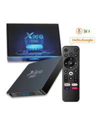 ANDROID TV BOX X96Q PRO WITH VOICE REMOTE ALLWINNER, ANDROID TV BOX X96Q PRO WITH VOICE REMOTE ALLWINNER for Sale