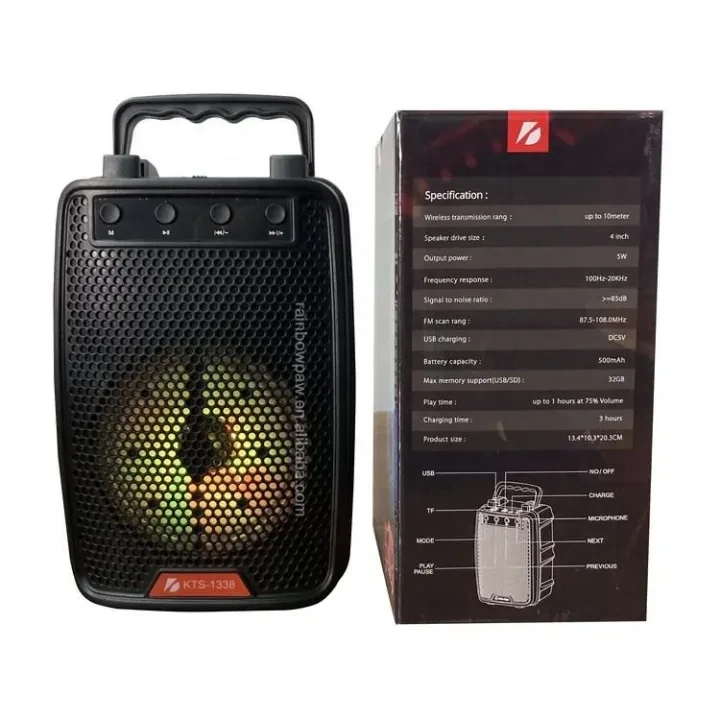 Bluetooth Speaker KTS1338 , Bluetooth Speaker KTS1338 for sale , Bluetooth Speaker KTS1338 for Sale in Pakistan , Bluetooth Speaker KTS1338 Available in Pakistan , Bluetooth Speaker KTS1338 in lowest price
